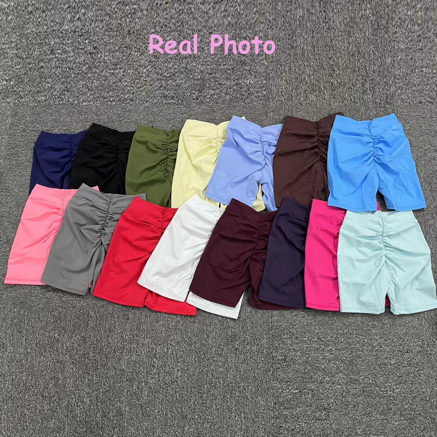 Shorts femininos Shorts com costas em V para mulheres Workout Gym Shorts Scrunch Butt Sport Short Nylon Fitness Shorts Cycling Activewear J230601