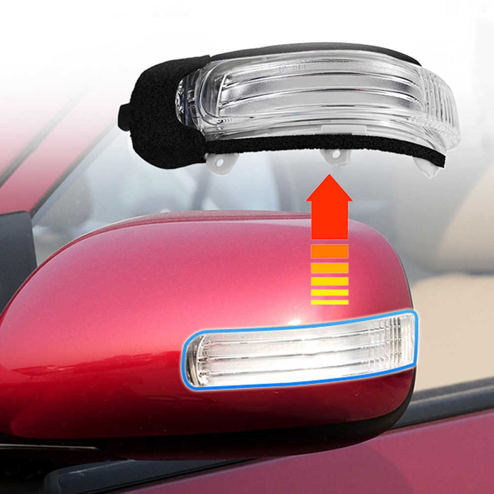 Nowy lustro boczne LED Turn Light dla Toyota Corolla Auris 2010 2012 2012 2013 2014 Drzwi do drzwi wstecznych Lampa wskaźnika lusterka