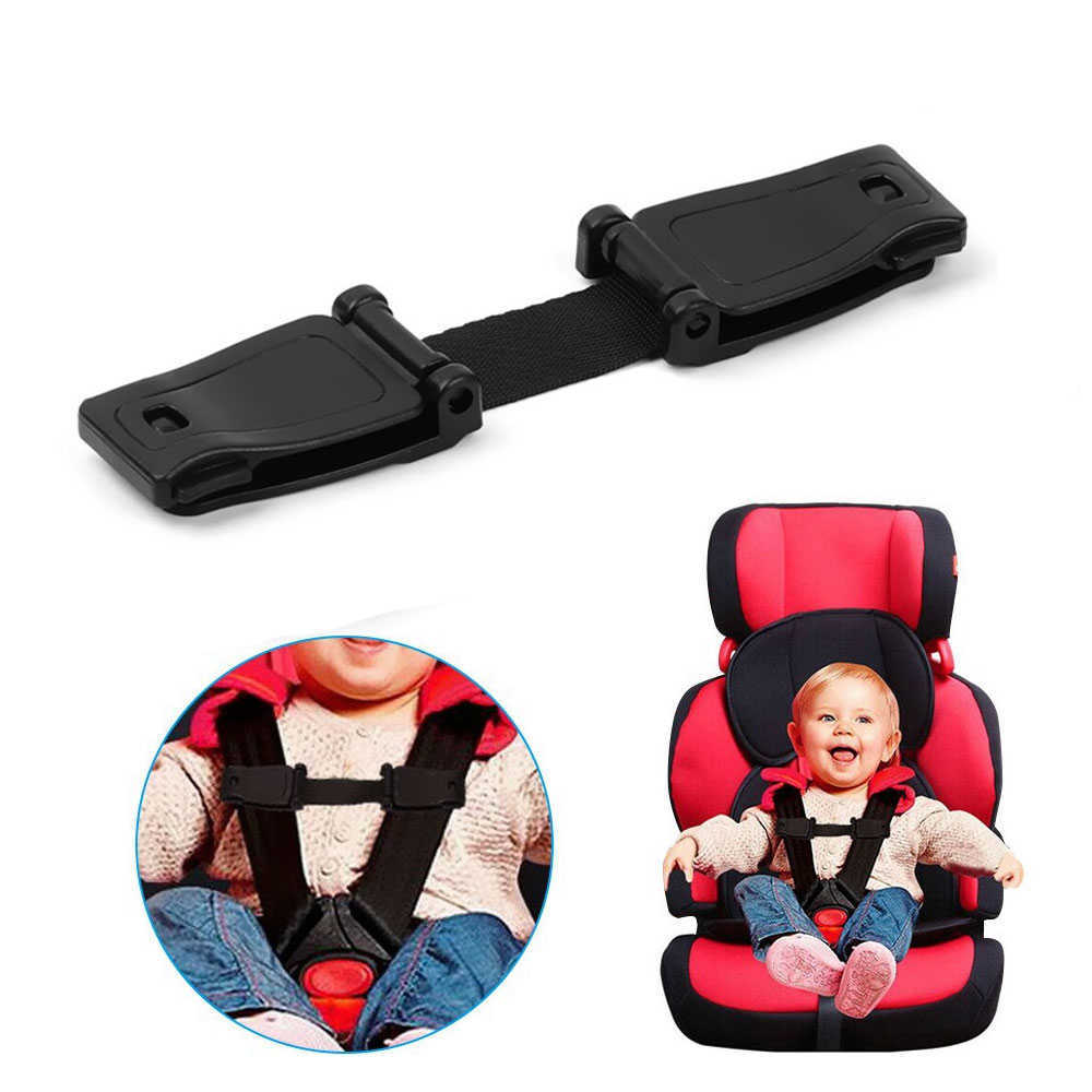 Nuovo seggiolone Fibbia cintura di sicurezza seggiolino auto Clip imbracatura toracica Buggy Harness Strap Lock Antiscivolo Clip petto regolabile bambini