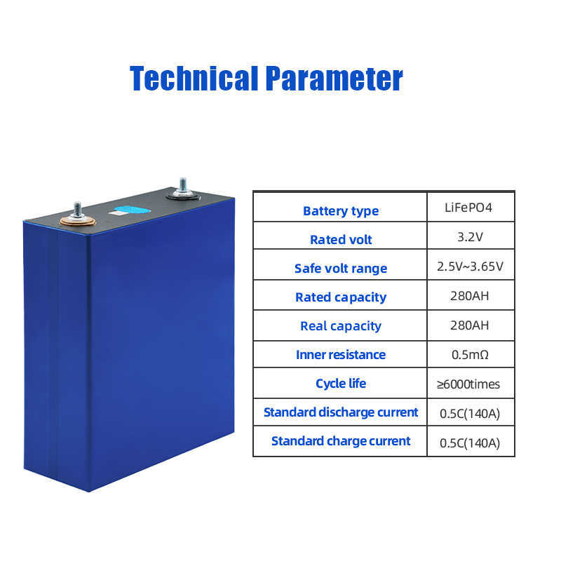 TSLWATT EVE LiFePO4 Bateria 3.2V 280AH Células De Lítio Fosfato De Ferro Pacote De Bateria para Armazenamento de Energia Doméstica Livre de Impostos