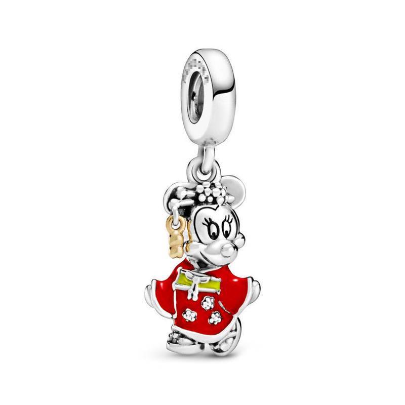 925 Silver Fit Pandora Charm 925 Браслет Di S ni Подвесная земля мода мода подвесной кусочки DIY аксессуары свободные бусины подвесные подвесные изделия из мелкие бусинки украшения