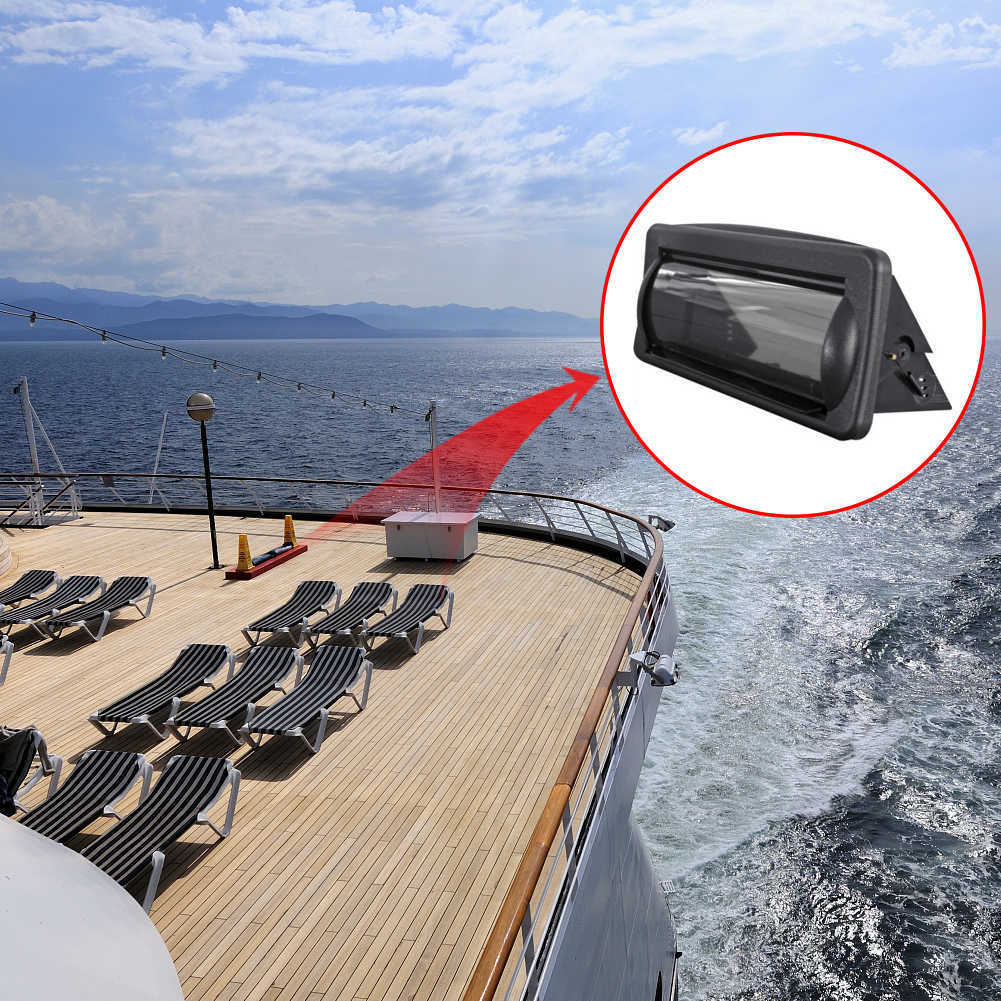Ny Marine Boat Deck Protective Cover Waterproof fuktbeständig fickutbyte Radio Anti Damm CD -spelare ram DVD svart bil