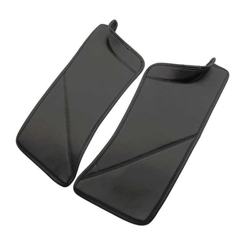 Nieuw Voor Auto Achter Instaplijsten Protector Voor Tesla Model Y 2023 Lederen Achterbank Anti-Vuile Mat anti Kick Pad Model Y