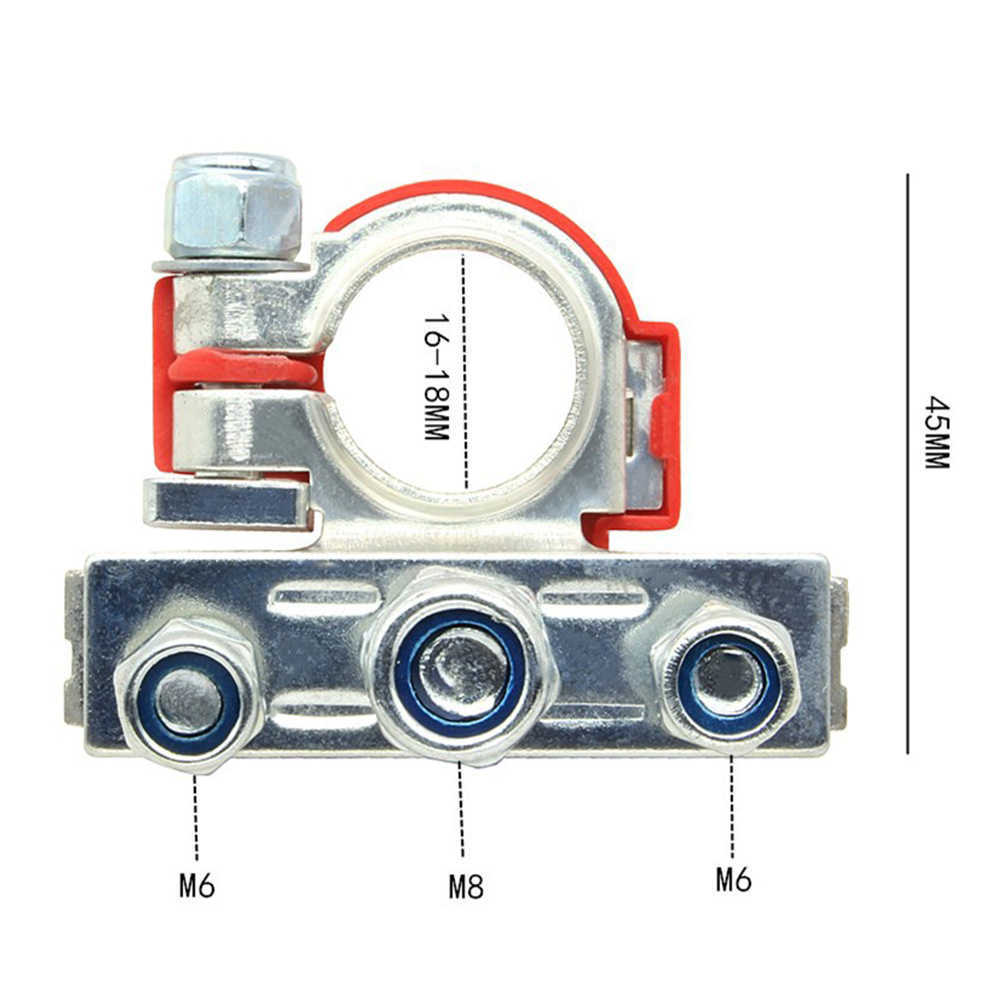 カー充電器車両バッテリーターミナルカー充電器12 Vバッテリー充電器12V erminalコネクタバッテリーケーブルターミナルアダプター銅クランプ