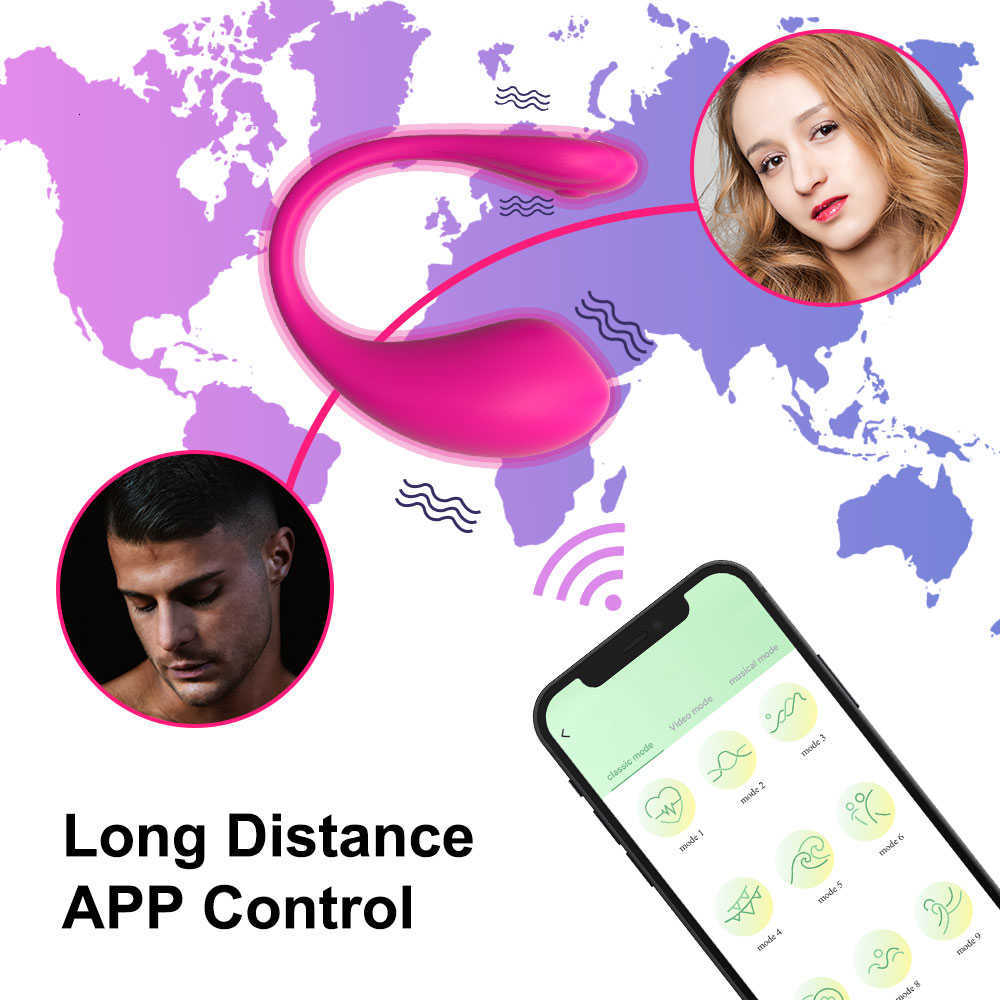 Massager Instense App Vibrator Bluetooth Wibrut Control Miłość dla kobiet dorosłych pary majtki wibratory g-punkt masturbacja