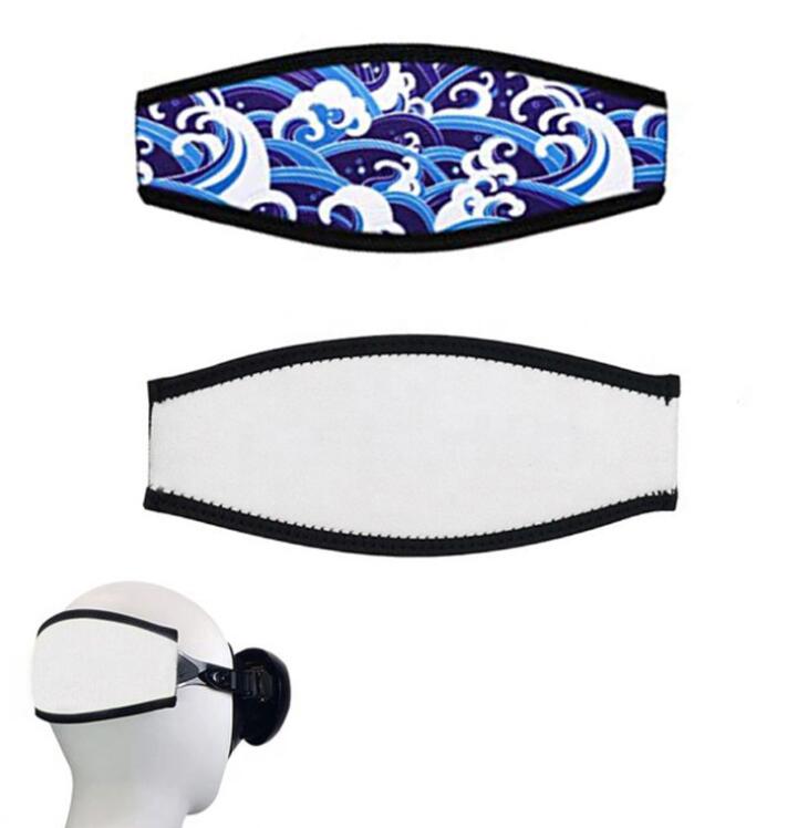 Party Favor Sublimation DIY White Blank Neoprene Diving Snorkeling Anti-rip headband