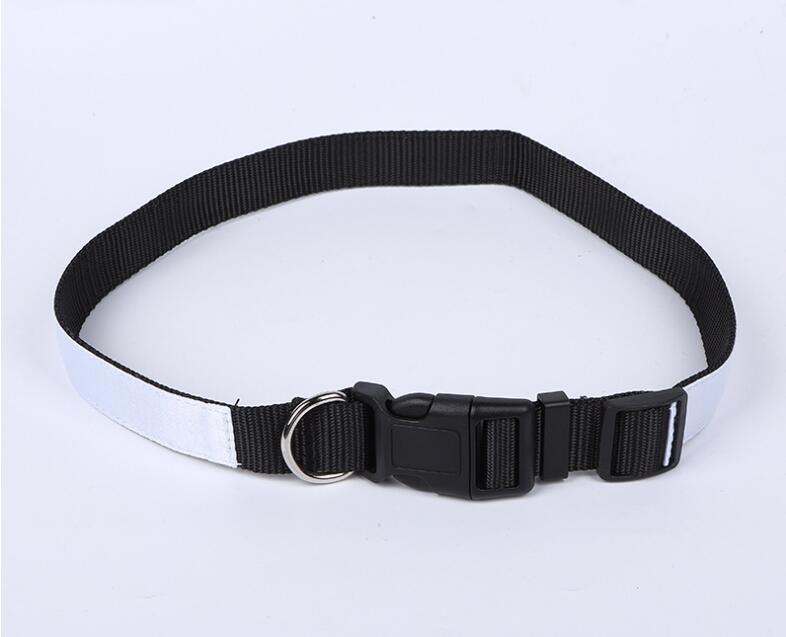 Dog Collars Thermal Sublimation DIY White Blank Polyester Adjustable Hasp Pet Choker