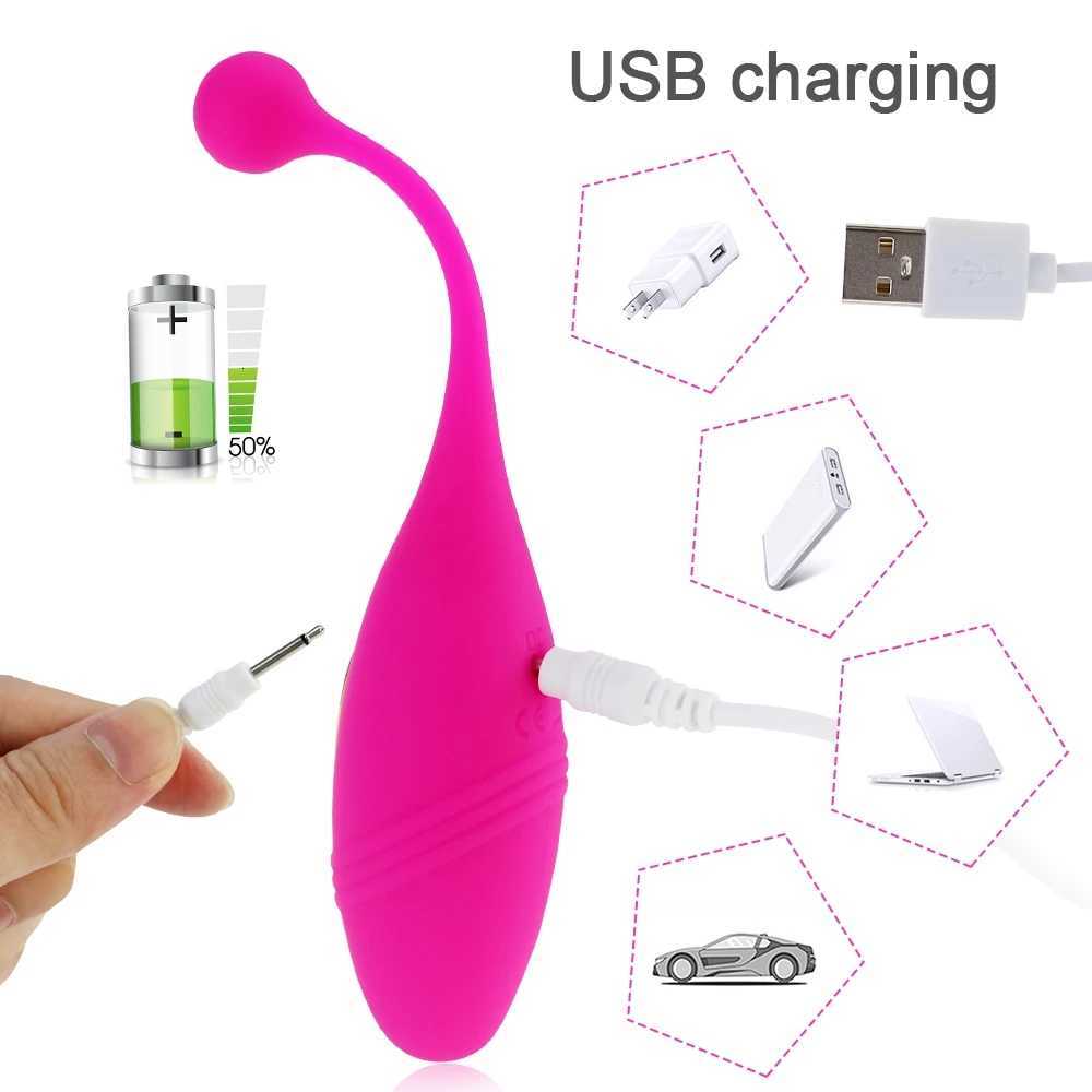 Massagegerät, USB-Fernbedienung, Vibrator, 10 Modi, kabelloses Vibrieren, Aufladen, Höschen, vibrierende Kugeln, G-Punkt-Stimulator für Erwachsene, Klitoris