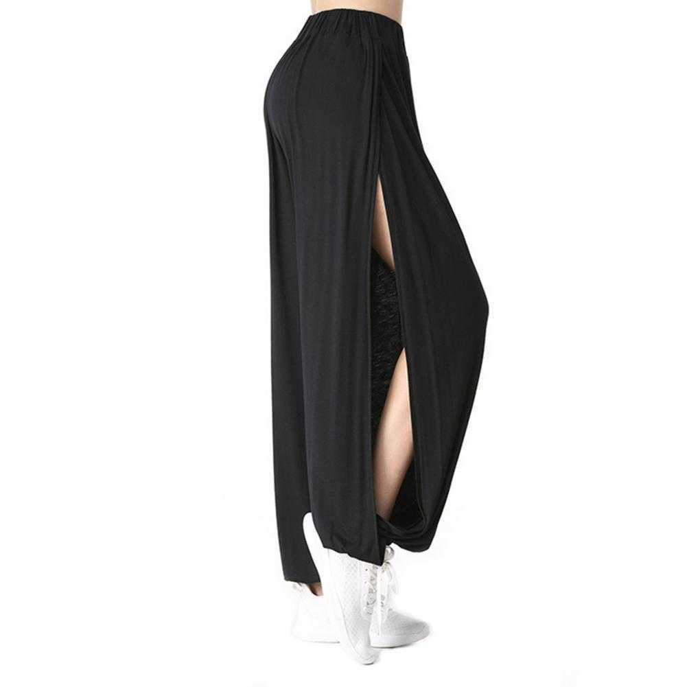 Capris Pantalones de yoga modales transpirables y cómodos para mujer Pantalones sueltos para trotar P230602