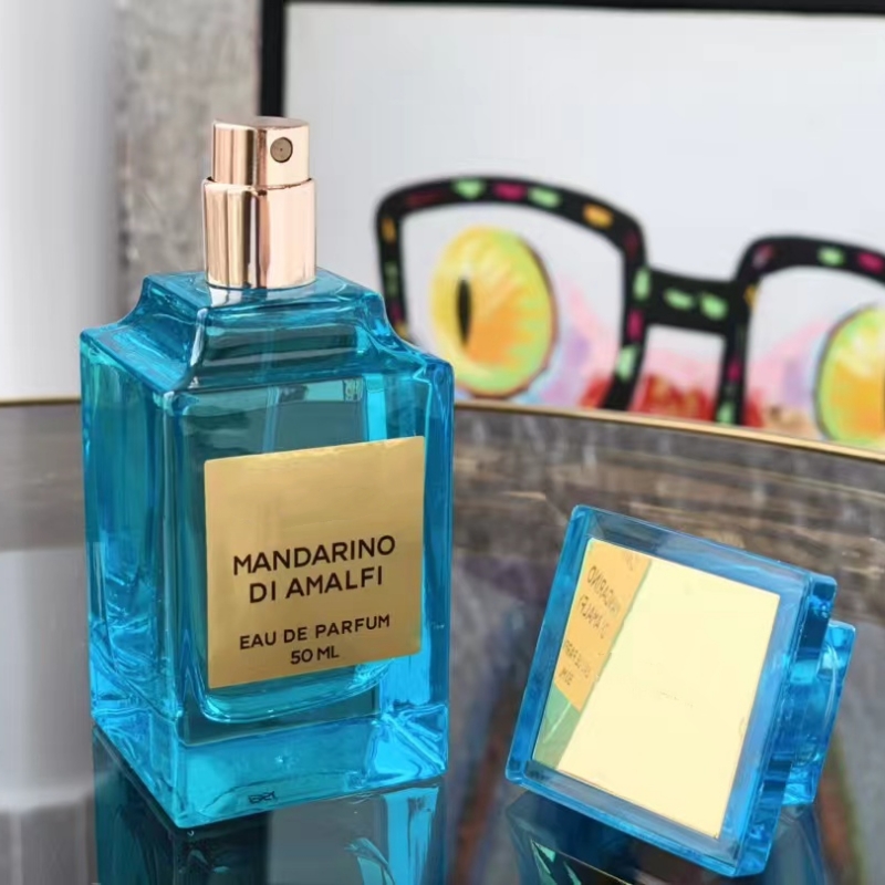 50ml Profumo unisex Fragranza Mandarino di Amalfi Colonia Eau De Parfum Profumo a lunga durata Profumi da donna Spedizione gratuita