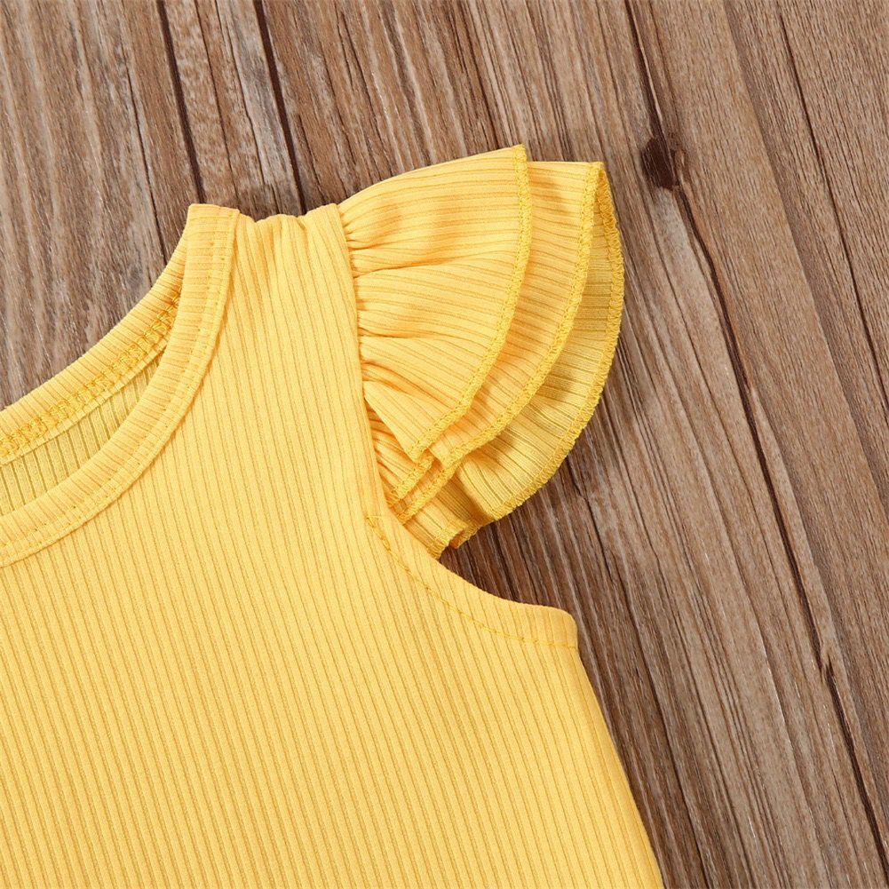 Kinder-Sommerkleidung, Kleinkinder, atmungsaktiver Anzug, zweiteilige Mädchen-Shorts und Top, lässiges Mädchen-Set, ärmellose Shorts, hochwertige Designer-Shorts, 6 Farben, Sport-Shorts