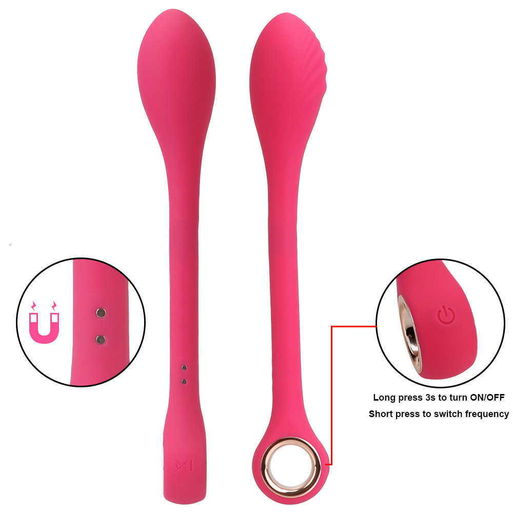 7-standen Dildo-vibrator Av Stick G-spot Massager Anale plug Prostaatmassagewinkel voor vrouwen