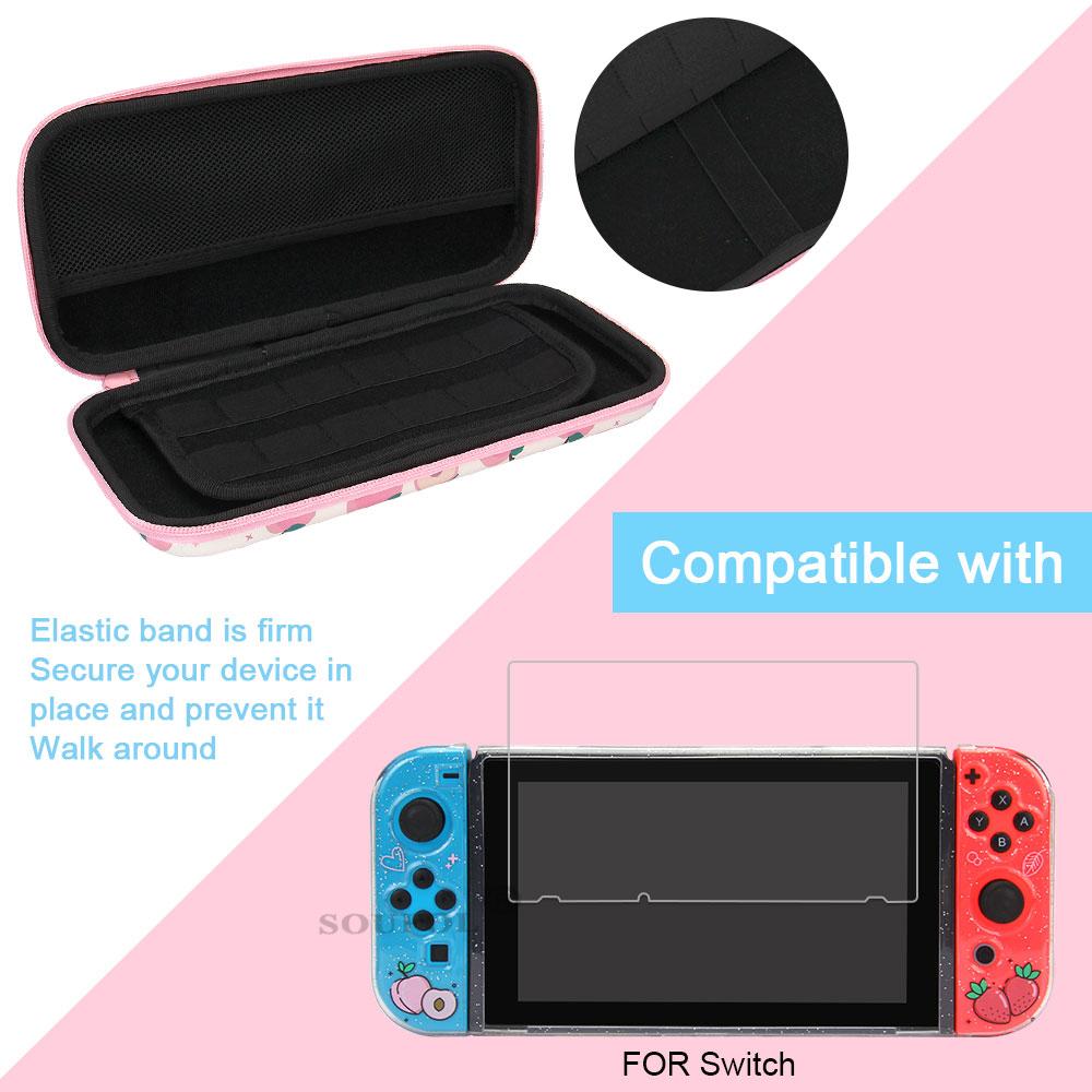 Tassen Nieuwste draagbare tas voor Nintendo Game Card-opslag Multifunctionele beschermhoes voor Nintend Switch Console-accessoires