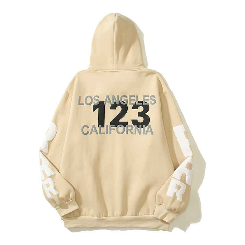 Sweatshirts Hoodies Men Women Puff Letter Print Pullover Suprior Hoode Big Size Pullovers 23FW