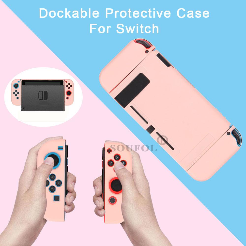 Torby do Nintendo Switch Case Fates Fruit Akcesoria Game Zestaw Miękka skorupa worka podróżna Pink Ochronne okładki ekranu stojaka filmowego