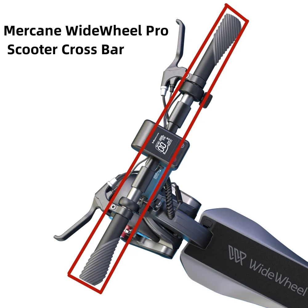 Mercane WideWheel Pro Scooter barra transversal com alça acessórios para peças de poste