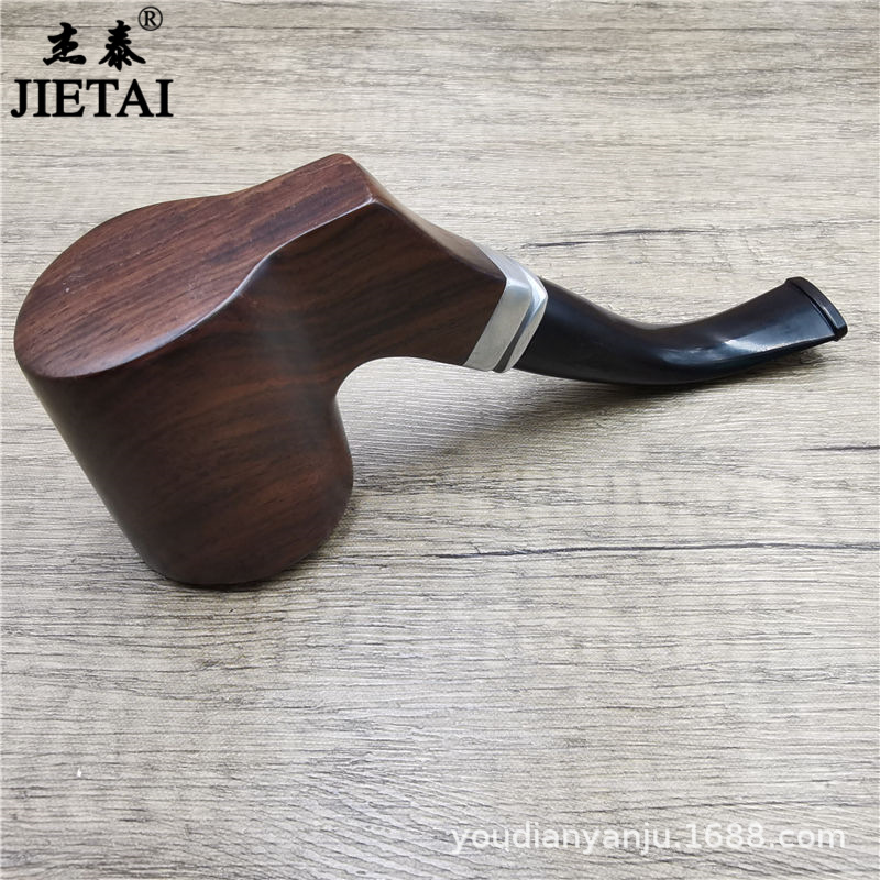 Smoking Pipes Solid wood detachable cleaning cycle filter pipe retro
