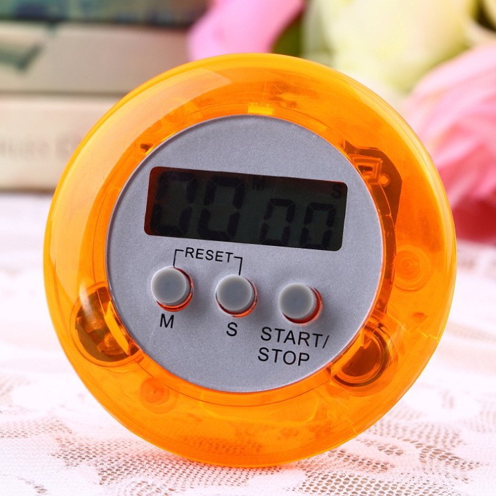 OEM White Magnetic LCD Digital Kitchen Countdown Timer Alarm ze stojakiem