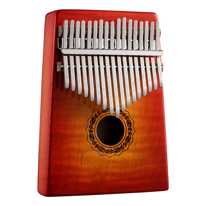 Kalimba Thumb Piano 17 Key Finger Piano Portable Mbi Rasanza Finger Piano for Kids Adult Beginner Professional