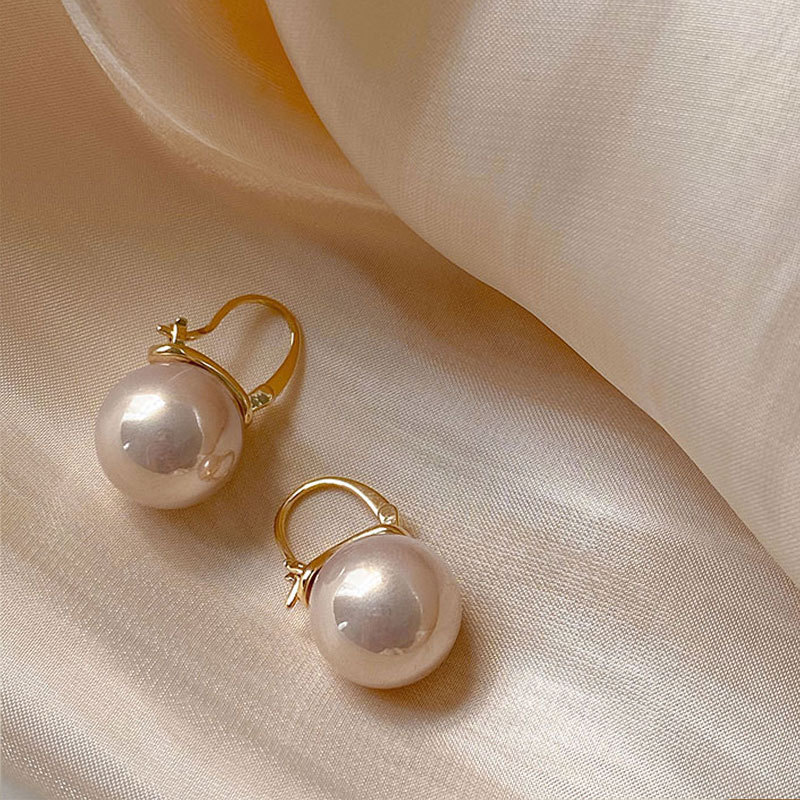 Simpatici orecchini di perle donna di lusso color oro ciondolano orecchini da sposa gioielli di moda dichiarazione 2023 nuovo