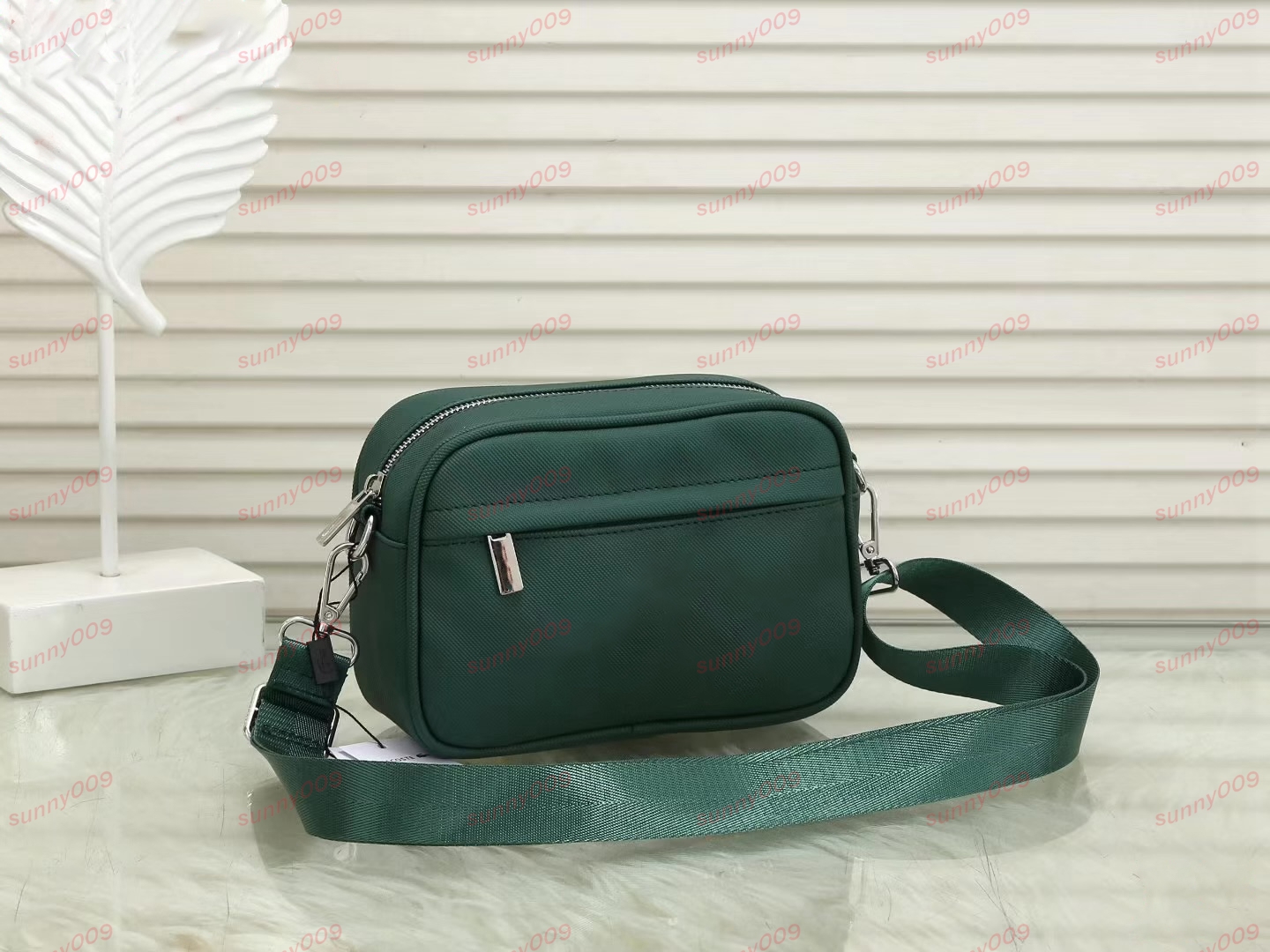 Bolso cruzado de cocodrilo Bolso de cintura Bolsos cruzados diagonales Diseñador clásico Diseñador Correa desmontable Riñonera Bolso de cámara cuadrado pequeño de lujo