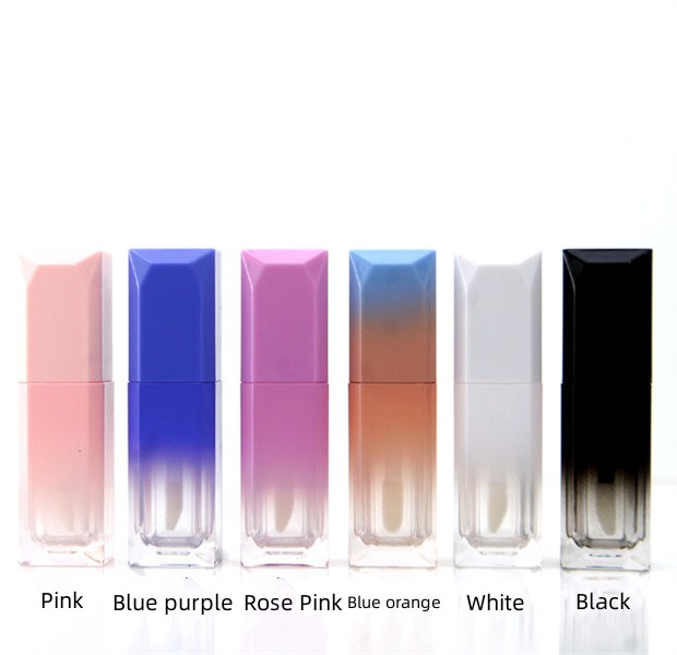 Hot Selling 5ml Kleurverloop Lipgloss Plastic fles Containers Lege Clear lipgloss Tube Eyeliner Wimper Container JL9960