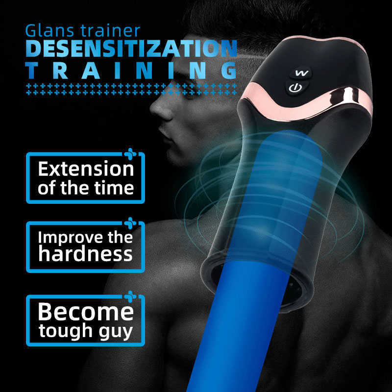 Massager Vibrator for Men Male Masturbator Thrusting Automatic Penis Enlarge Pump Realistic Vagina