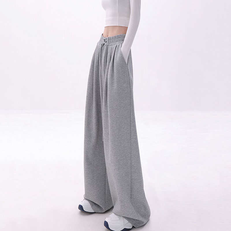 Capris Lucifer Spring Summer Wide Leg Trousers High Latitude Casual Sports Women's Y2K Street Clothing Bag Straight Pants P230602