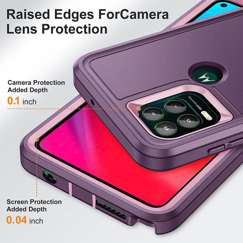 Motorola G 5G Pure Play Power Stylus Edge 30 Pro Plus Full Protective ShockProof Case Case Back Coverのヘビーデザイン電話ケース