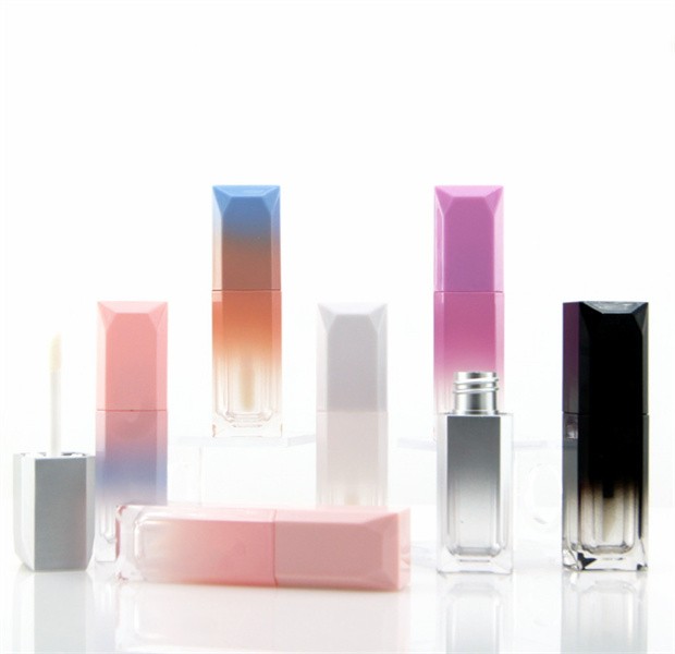 Hot Selling 5ml Kleurverloop Lipgloss Plastic fles Containers Lege Clear lipgloss Tube Eyeliner Wimper Container JL9960