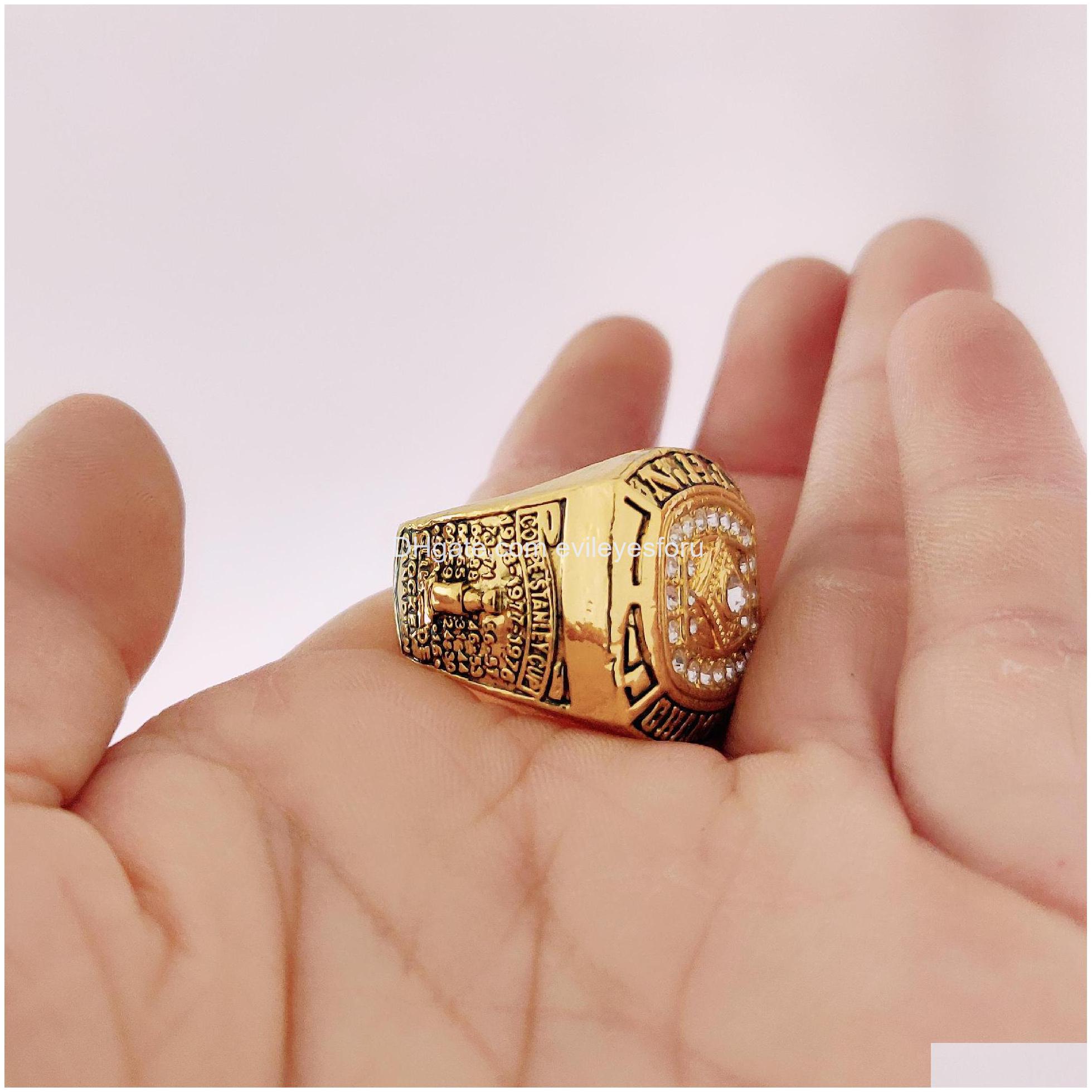 Cluster Rings Wholesale 1979 Championship Ring Fashion Gifts From Fans And Friends Leather Bag Parts Accessories Drop Delivery Jewelr Dhmbj