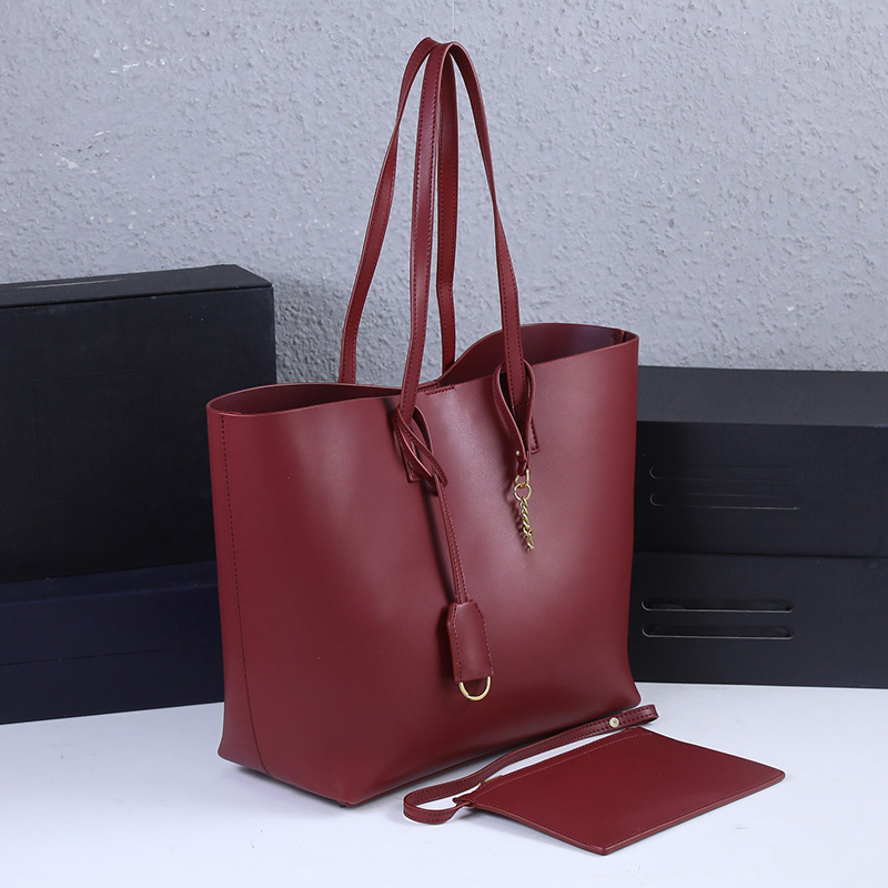 Wysokiej jakości kobiety torebki designerskie torby na torby urocze marki torby na ramię torebki torebki z 2 paskami dla mamusi torby na zakupy duża zdolność czarna torebka