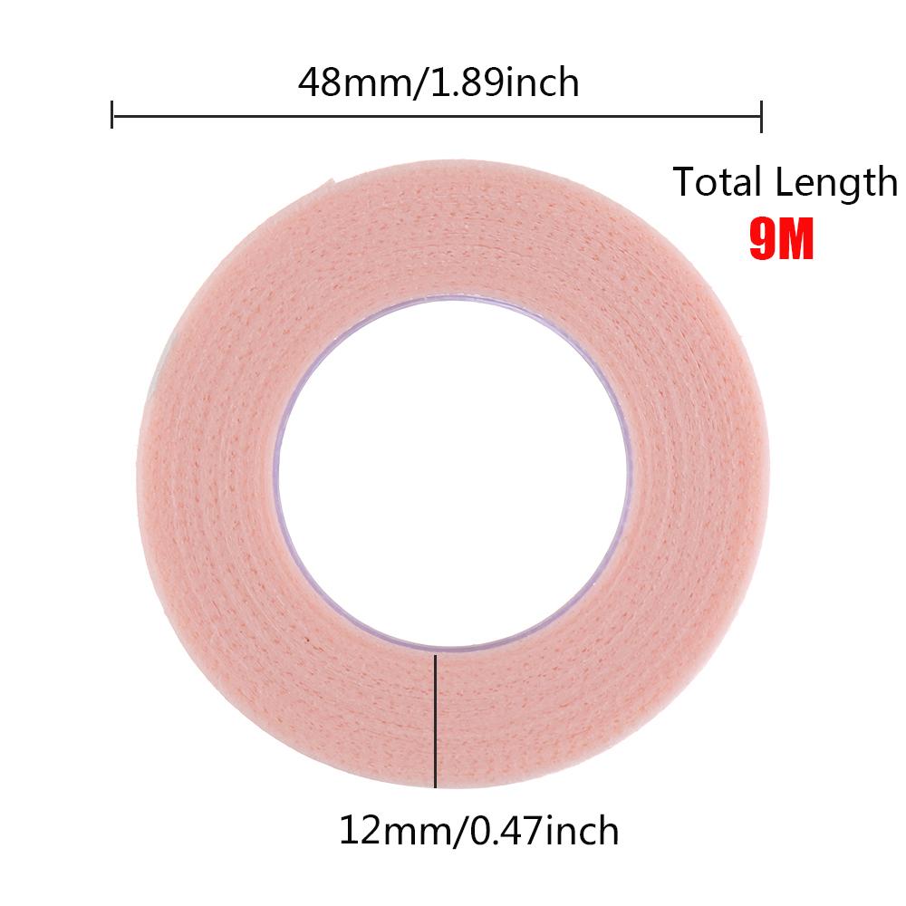 Инструменты 3/5 рулоны розовая удлинительная лента для удлинения ресниц Профессиональная антиаллергия дышащая микропора