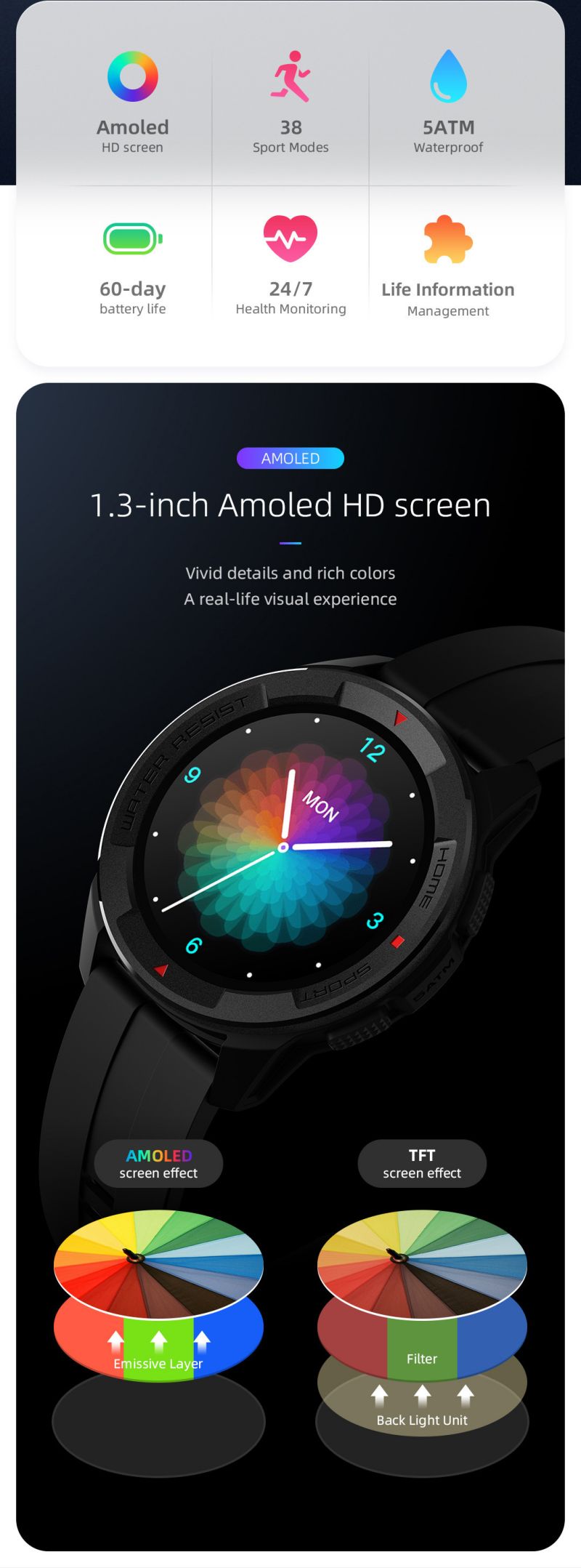 Xiaomi Smart Watch Mibro Xiaoxun X1 Smart Watch Wathproof Multi Multi Language International Sports Monitoring زوجان شاهد أصليًا