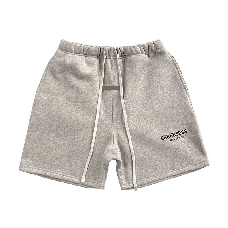 estilista de moda masculina esse shorts de vestuário curtos unissex de algodão moda esportiva shorts estilo de rua maré na altura do joelho shorts ess