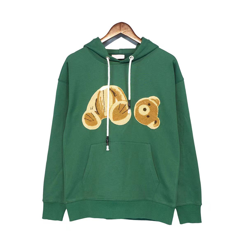 Fashion Hoodie Women Designer Hoodies Fashion Bear Mönsterletter Tryck Pure Cotton Multicolor Mens tröja Löst mångsidigt Casual Par Top Men Clothing