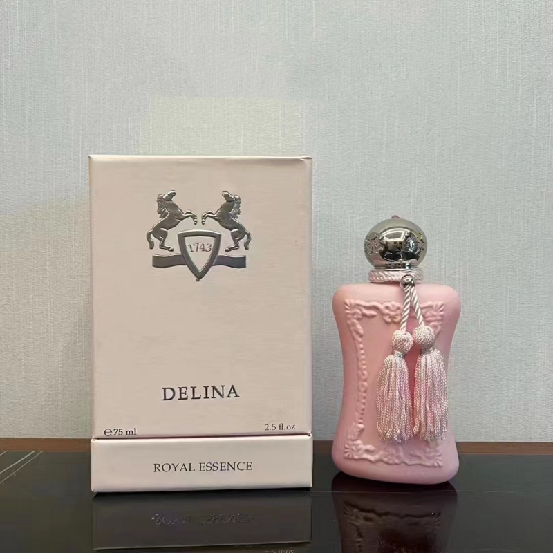 Highest Parfums Perfume 75ml Delina Rose Women`s Perfume Sexy Fragrance Spray althair Men`s Perfume Charming Royal Essence Fast Delivery