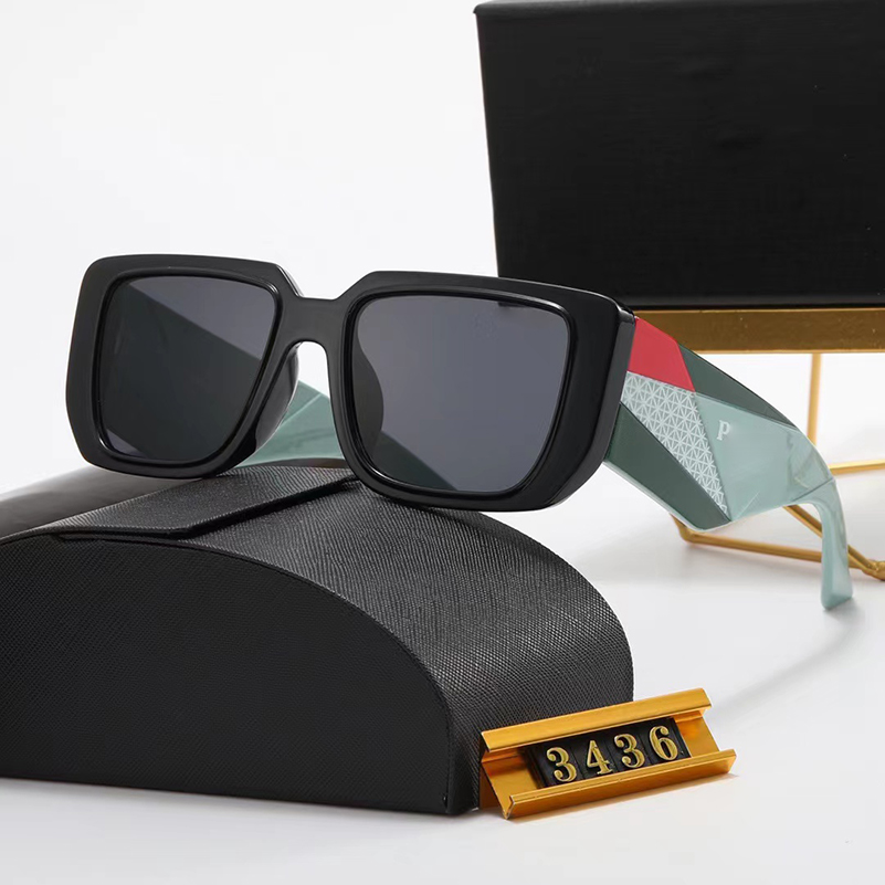 Moda Tasarımcı Güneş Gözlüğü Klasik Goggle Açık Mekan Plajı Güneş Gözlüğü Erkek ve Kadınlar İçin Üçgen İmzada Mevcut 4 Renkler SY A65