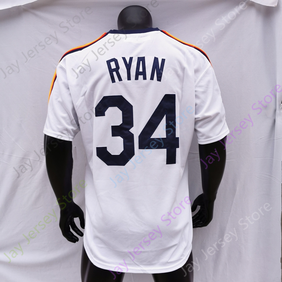 Nolan Ryan Jersey Rainbow Vintage 1969 WS 1994 1973 Gream Cooperstown Grey Turn Back Navy Mesh BP 1999 Onur Listesi Yama Boyutu S-3XL