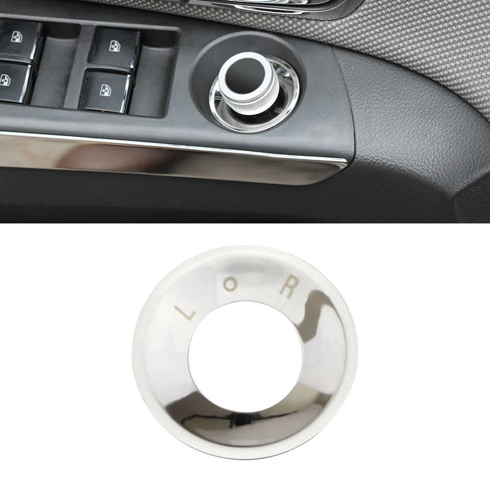 Nouveau rétroviseur de voiture bouton de réglage couvercle de bague de garniture pour Buick Encore Opel Mokka ASTRA J Insignia Chevrolet Cruze AVEO Trax Malibu