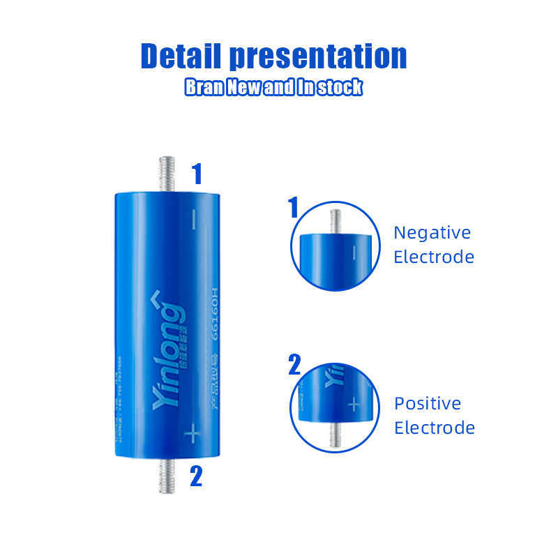 A+ 2.3V 40Ah LTO battery 100% original Yinlong 66160 10C Discharge DIY 12V24V36V low temperature resistance 25000 cycle life