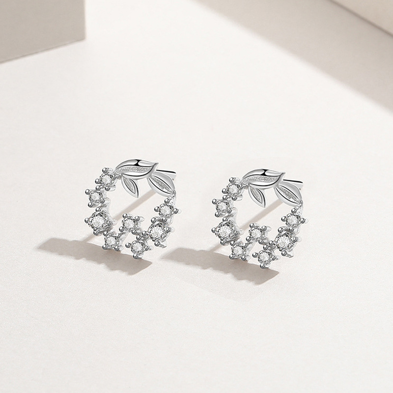 Pendientes de tuerca de lujo, pendientes de tuerca de diseñador, joyería para mujer, pendientes de diamantes de imitación de cristal chapados en 18 quilates, regalos de boda