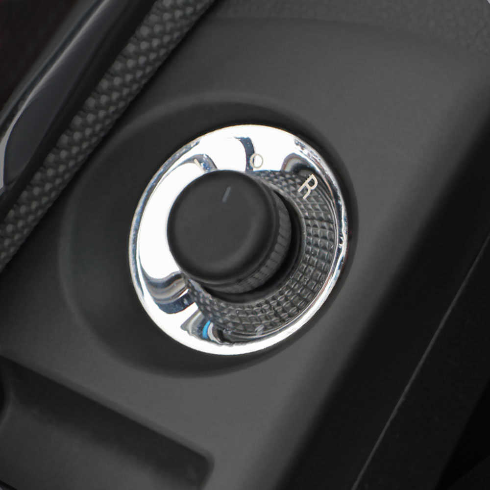 Neue Auto-Rückspiegel-Einstellknopf-Trimmringabdeckung für Buick Encore Opel Mokka ASTRA J Insignia Chevrolet Cruze AVEO Trax Malibu
