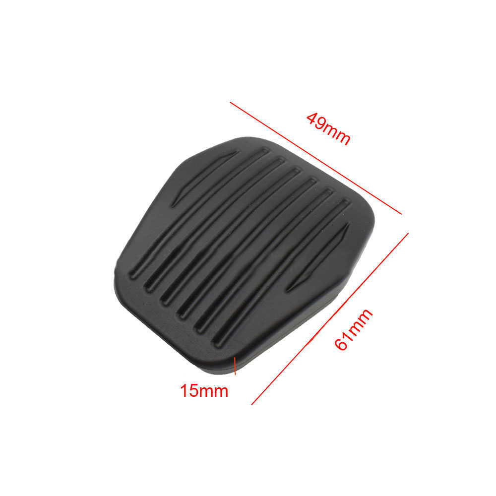 New 1x Car Brake Clutch Accelerator Pedal Rubber Pad Cover Auto Clutch Pedal Cover Non-slip for Ford Focus MK2 Cmax C-Max Kuga