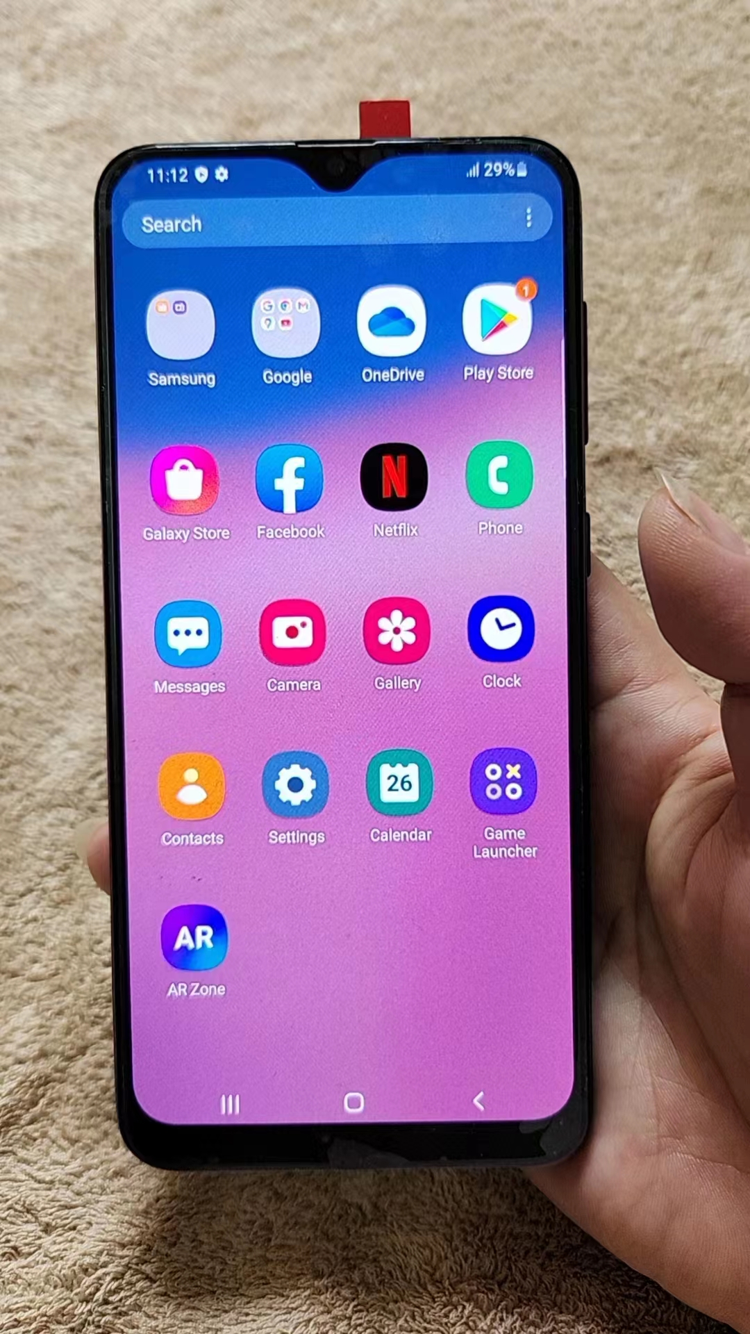 Yenilenmiş Orijinal Samsung Galaxy A30S A307F Çift SIM 6.4 inç Sekiz Çekirdeği 4GB RAM 64GB ROM 16MP KANILLI 4G LTE Cep Telefonu