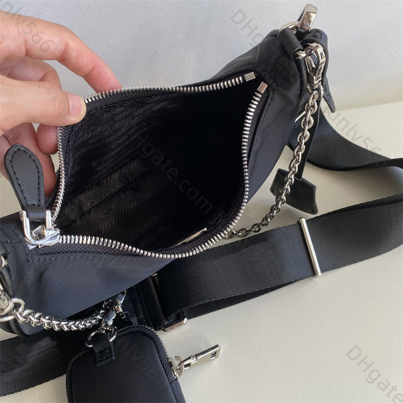 Fashion style Designer bags handbags for women luxury shoulder bag lady Chest pack lady chains canvas Cross body Tote bags purse messenger hobo 3 in 1 vintage sacoche