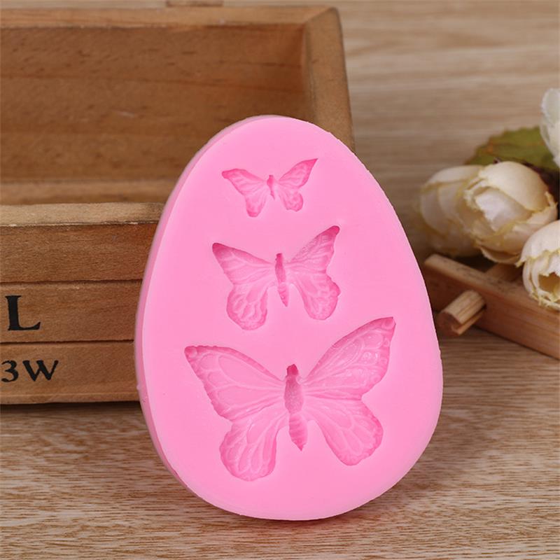 Sugarcraft Butterfly Silicone Molds Fondant Mold Cake Decorating Tools Chocolate Moulds Wedding Party Decor Baking Tool