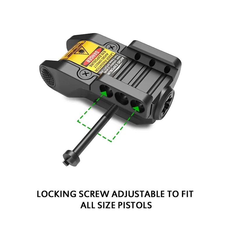 USB Oplaadbare Drop Shipping Subcompact Green Dot Laser Sight Pistool Voor Glock Springfield Laser Sight