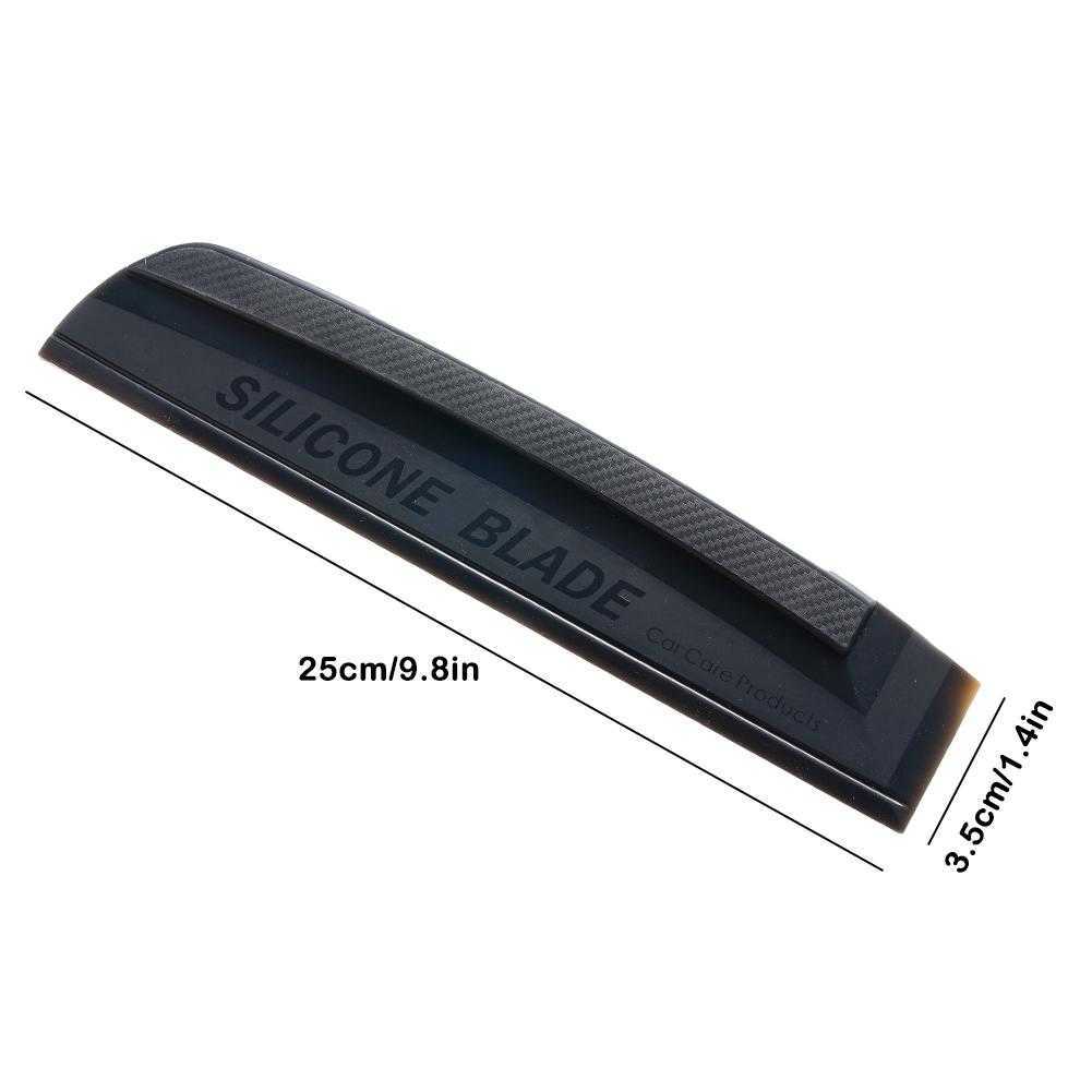 New Non-Scratch Flexible Soft Silicone Handy Squeegee Car Wrap Tools Water Window Wiper Drying Clean Scraping Film Scraper