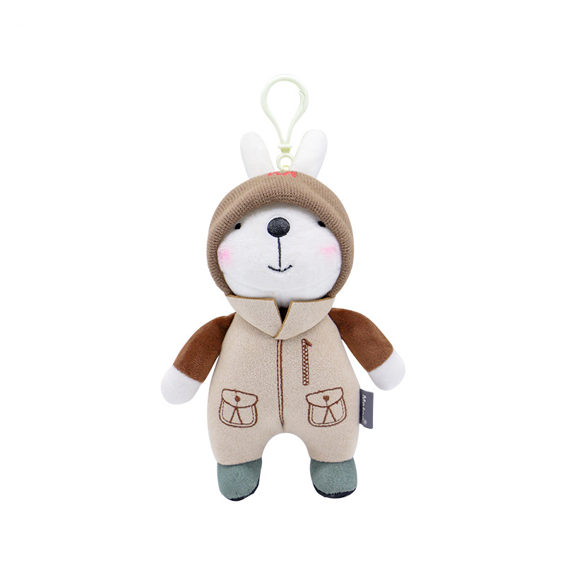 Metoo Keychain Mickey Rabbit Pendant Plush Toy Rabbit Pendant Backpack Pendant
